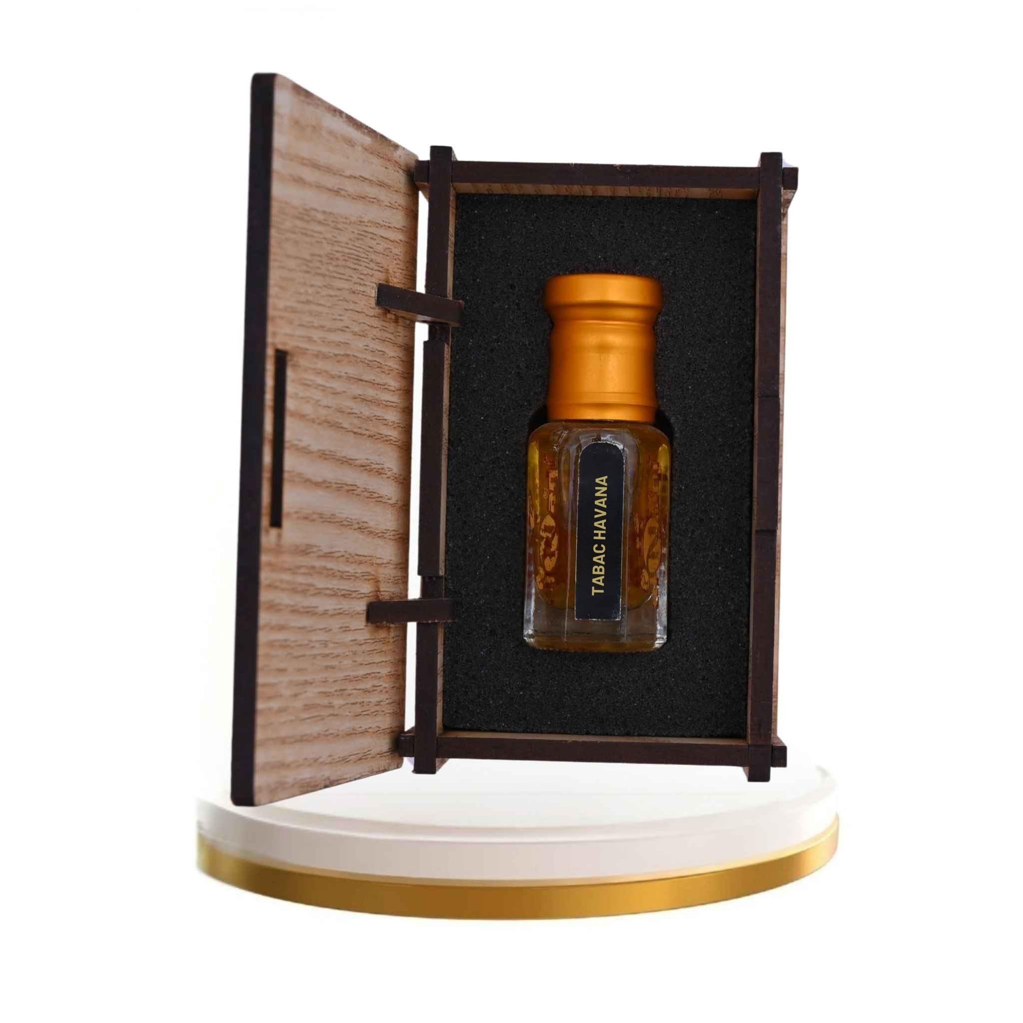 alnaqi fragrances Cigar Attar Perfume Oil | Unisex Arabian Attar | Alcohol-Free Roll-On | Warm Tobacco, Spices & Amber Oud Notes | Long-Lasting Concentrated Arabic Perfume Oil