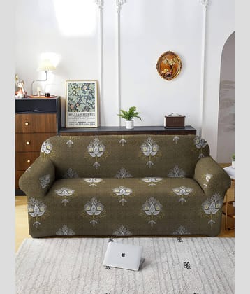 Cortina 3 Seater Polyester Sofa Cover ( Pack of 1 )
