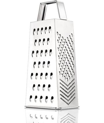 OFFYX - Stainless Steel Fruit Grater,Slicer,Dry Fruits Grater ( Pack of 1 ) - Silver