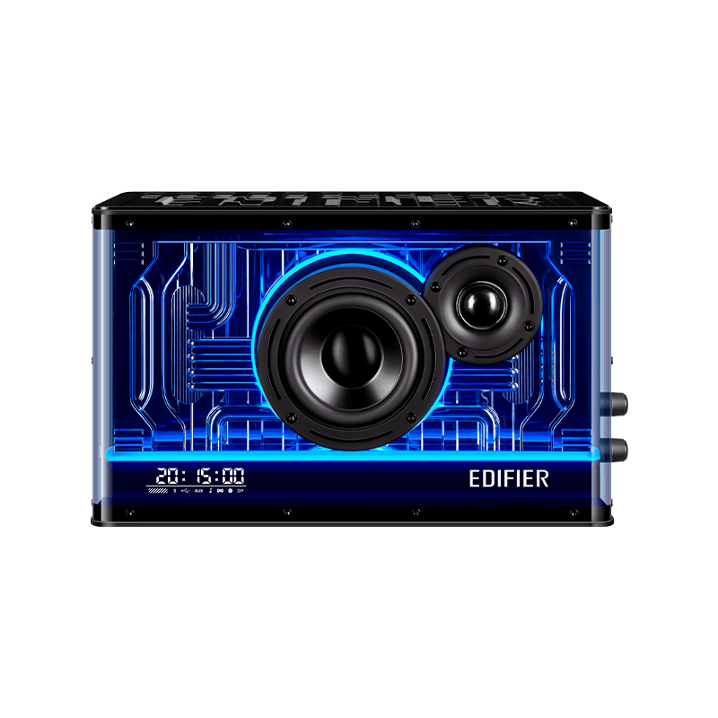 Edifier QD35 Tabletop Bluetooth Speaker with GaN charger- Black