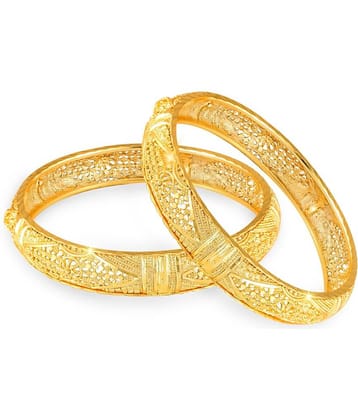 Vighnaharta - Gold Bangle ( Pack of 1 )