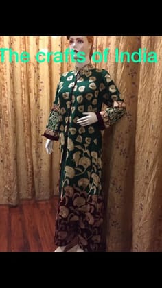 Pure Crepe Heavy Embroidered (Zardozi Tilla ) Suit with Odhani