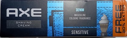 AXE SHAVING CREAM DENIM SENSITIVE 78G