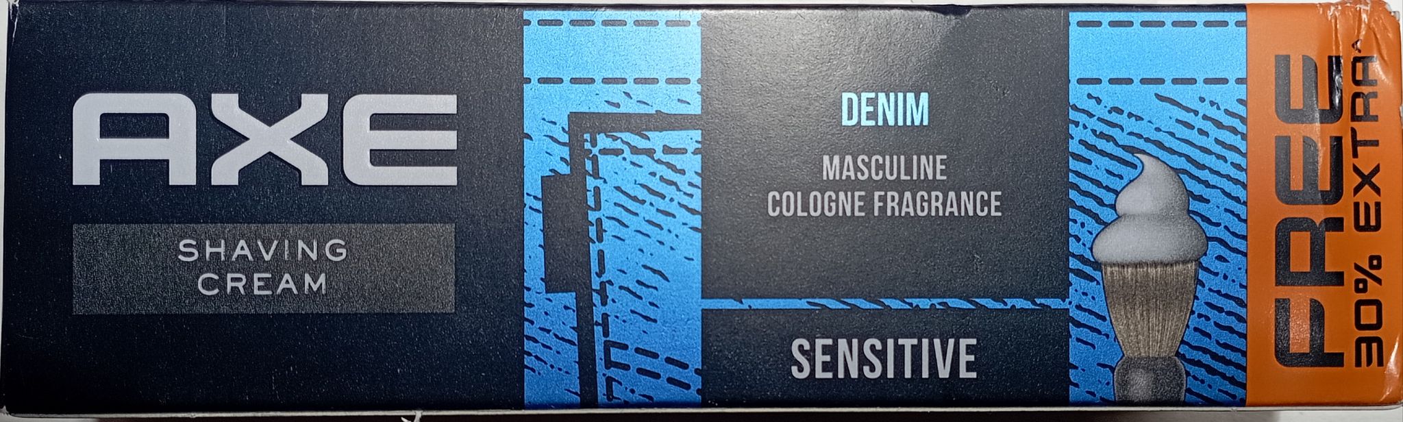 AXE SHAVING CREAM DENIM SENSITIVE 78G