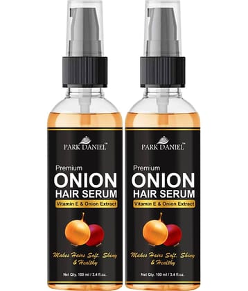 Park Daniel  Onion Hair Serum Hair Serum 200 mL Pack of 2