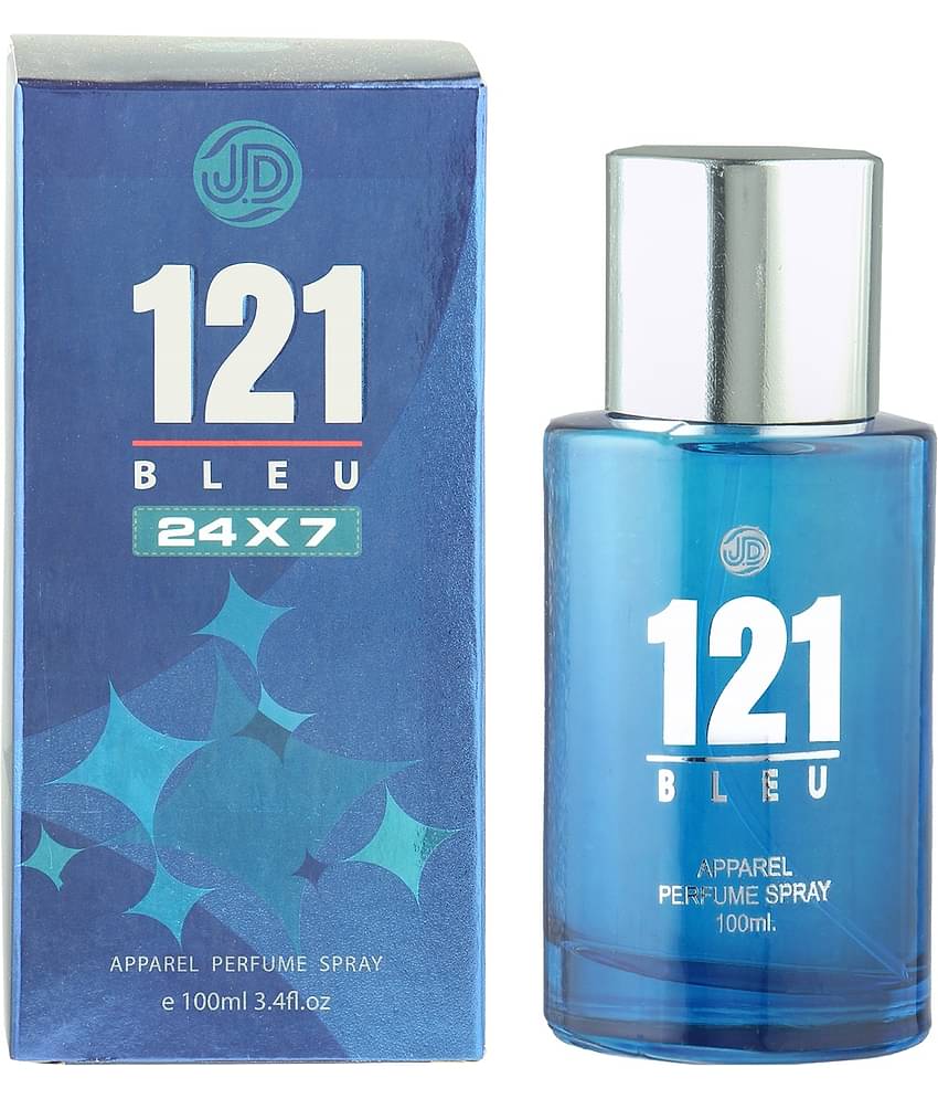 JD INTERNATIONAL 121 BLUE Apparel Perfume For Men & Women Perfume 100 ml (Pack of 1)