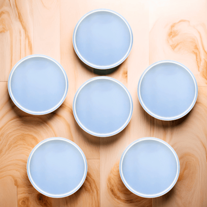 4 Inch Resin Round Mould Set of 6