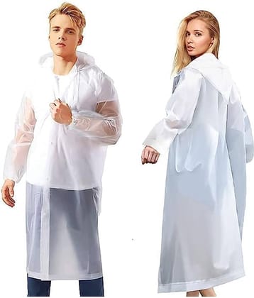 Infispace Pack of 1 Unisex Raincoat With Hood | Waterproof Rain Poncho |  Material | Reusable | Lightweight | Universal Size | Raincoat for Men and Women raincoat  raincoat lightwaight raincoat plastick raincoat hiking raincoat barsati rainsuit for r