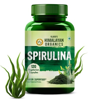 Vlado's Himalayan Organics Spirulina - 2000mg - 120 No.s