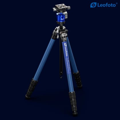 Leofoto LY-224C Plus LH-25 Mr. Y Series, Y Shaped Center Column CNC, Carbon Fiber Tripod Tubes