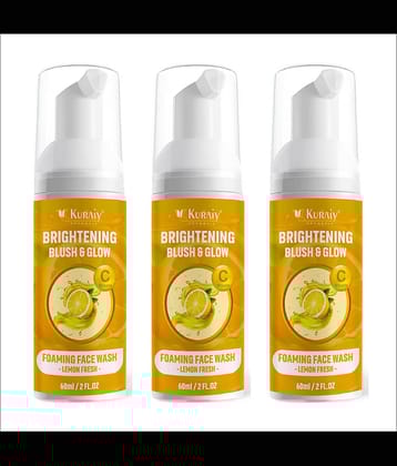 KURAIY Face Wash Cream With Natural Deep Moisturizing Face wash Tube pack of 2