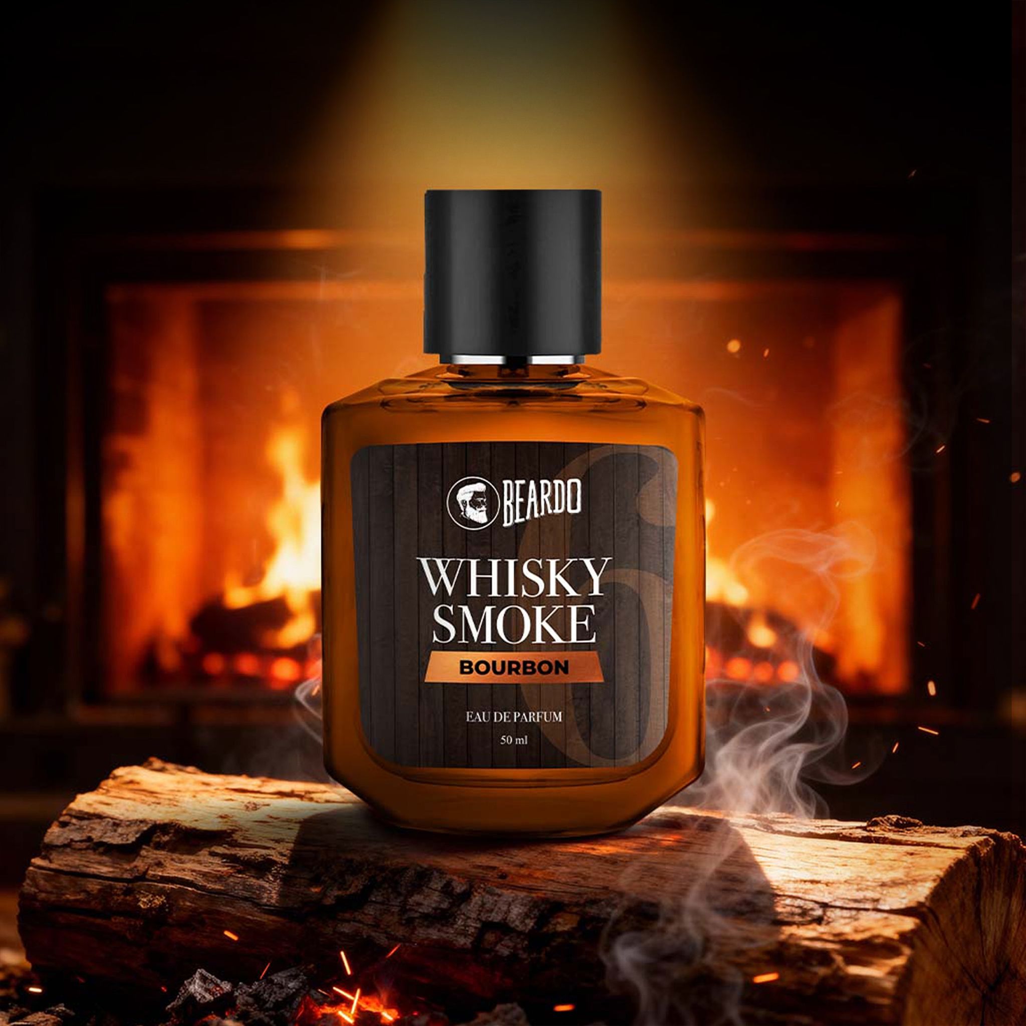 Beardo Whisky Smoke Bourbon Perfume EDP