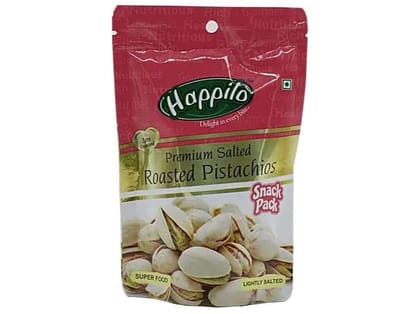Happilo Smart Snack Roasted  Salted Californian Pistachios 35g 