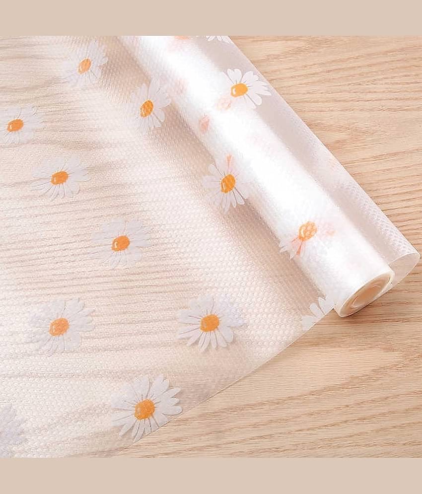 Printed Eva Mat, Anti Slip Fridge Mat, Refrigerator Shelf Liner, Transparent Drawer Liner, Non Adhesive Shelf Mat, Kitchen Drawer Liner, Cabinet Cupboard Mat, Floral Fridge Mat, Multipurpose Shelf Liner