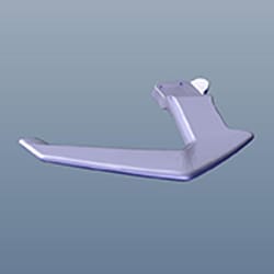 GRIP REAR REAR BL(BR)-022C(G) - Xtreme 125 - 50470ACL000CS