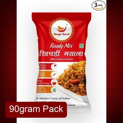 Magic Bowl Ready to Cook Khichadi Masala (90g) | Comforting One-Pot Meal Seasoning | Healthy & Easy Digestive Cooking