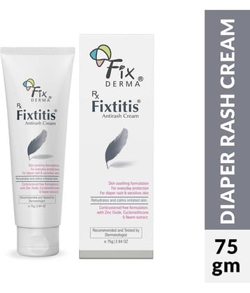 Fixderma Fixtitis Anti Rash & Diaper Rash Ceam for Baby 75g, (Pack of 1)