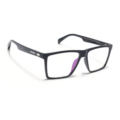 Voyage Visionary Select Matt Black Square Eyeglasses for Men & Women (2040SLMG6359-C1)