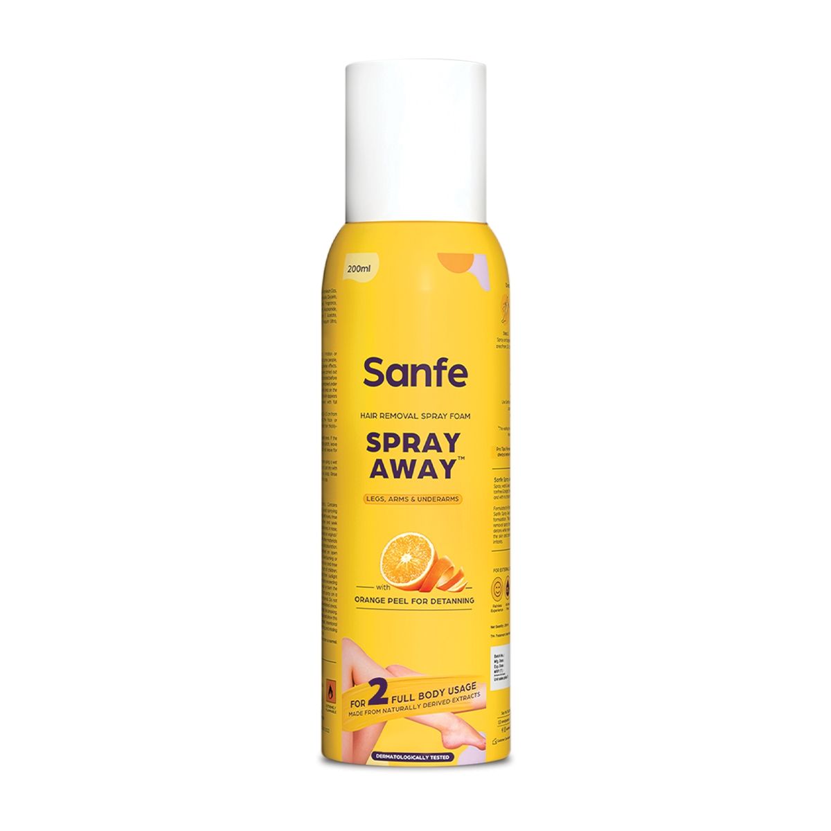 Sanfe Hair Removal Spray Foam - 200ml
