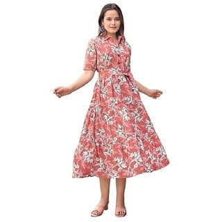 SARINKU Women's Kurti Cotton Fabric for Women & Girl
