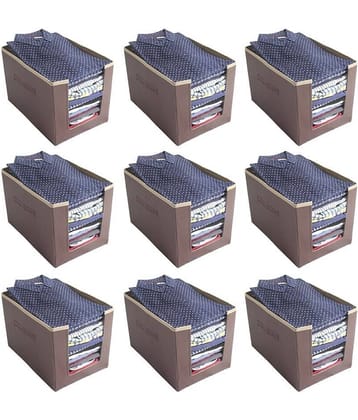 PrettyKrafts Shirt Stacker Closet Organizer - Shirts and Clothing Organizer - Exile (Set of 9)