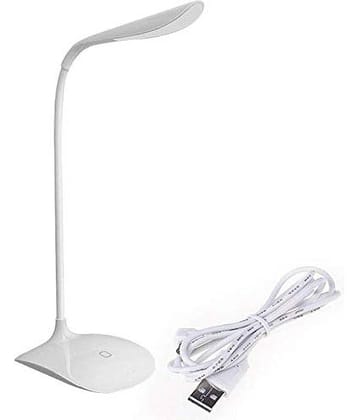 FITAZA White Study Table Lamp ( Pack of 1 )