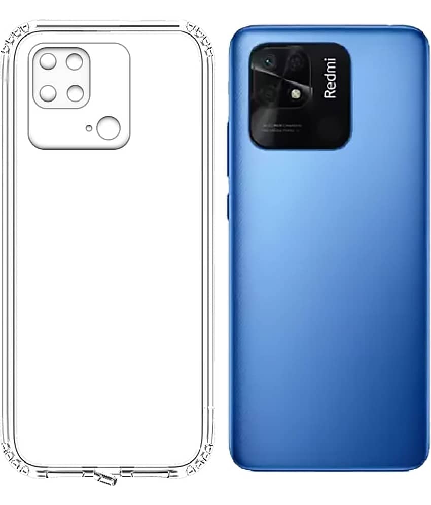 ZAMN - Transparent Silicon Silicon Soft cases Compatible For Xiaomi Redmi 10 ( Pack of 1 )