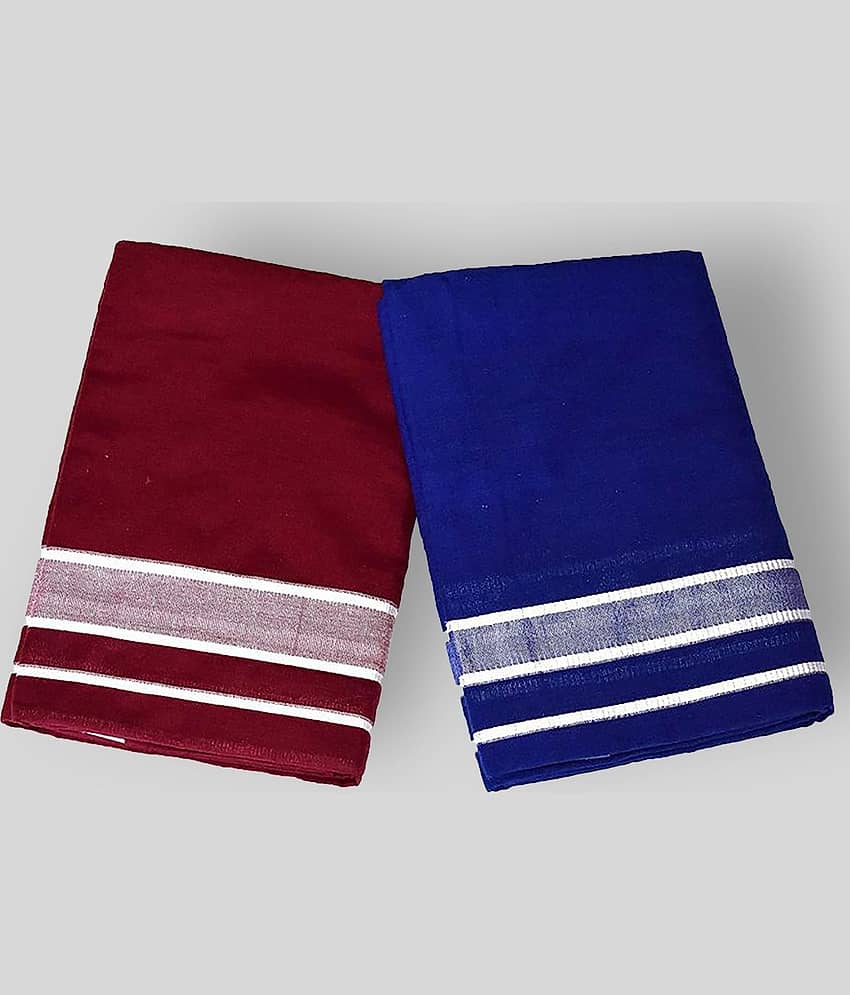 Feather Green Multi Dhoti