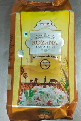 Patanjali rozana basmati rice