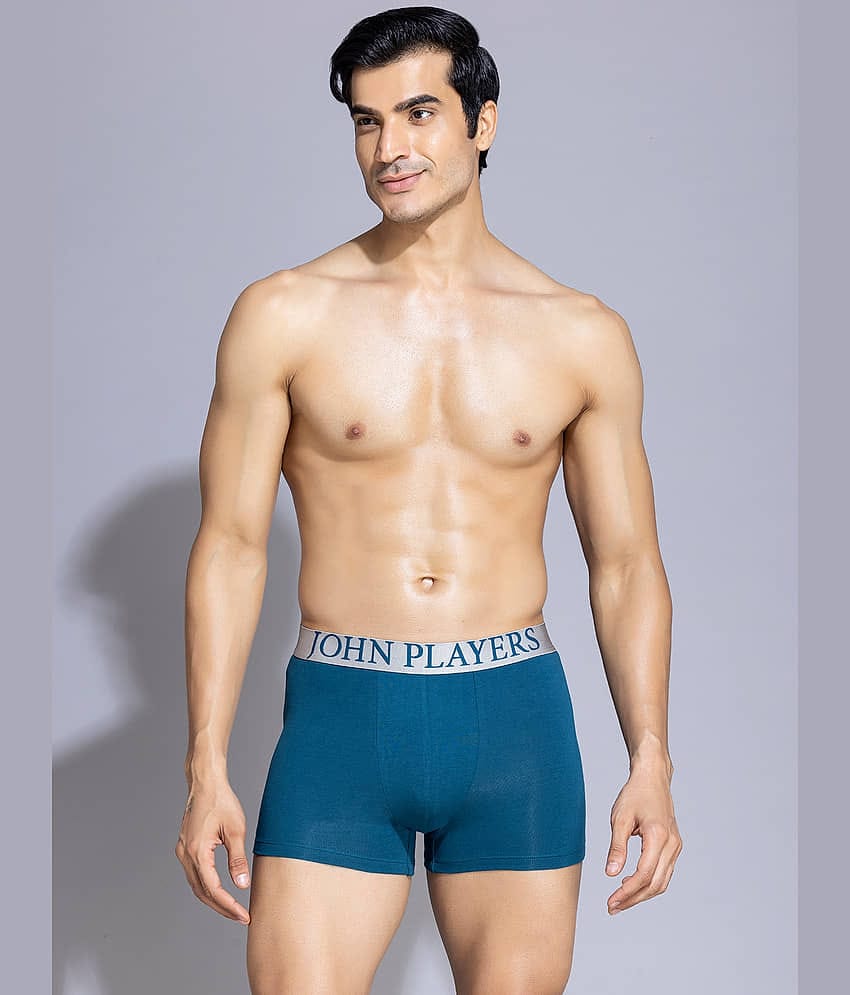 John Players Teal John Players Trunks Cotton Men's Trunks ( Pack of 1 )