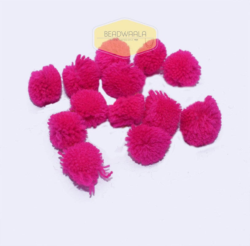Pompom  Soft Pom Pom Balls Toys Craft Wedding Home Decoration use for jewelry making, JBPB-005 (Per Packet of 25 Pcs)