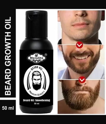 MERALITE - 50mL Promotes Beard Growth Beard Oil ( Pack of 1 )