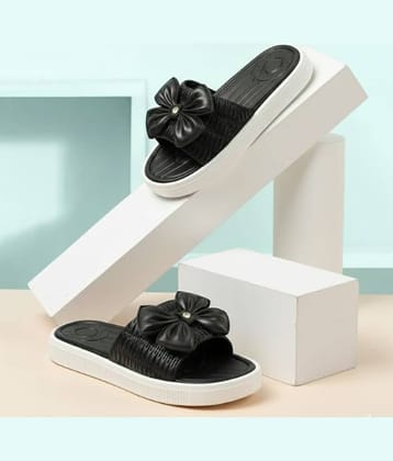 ZOOMBIE Black Women's Slide Flip Flop
