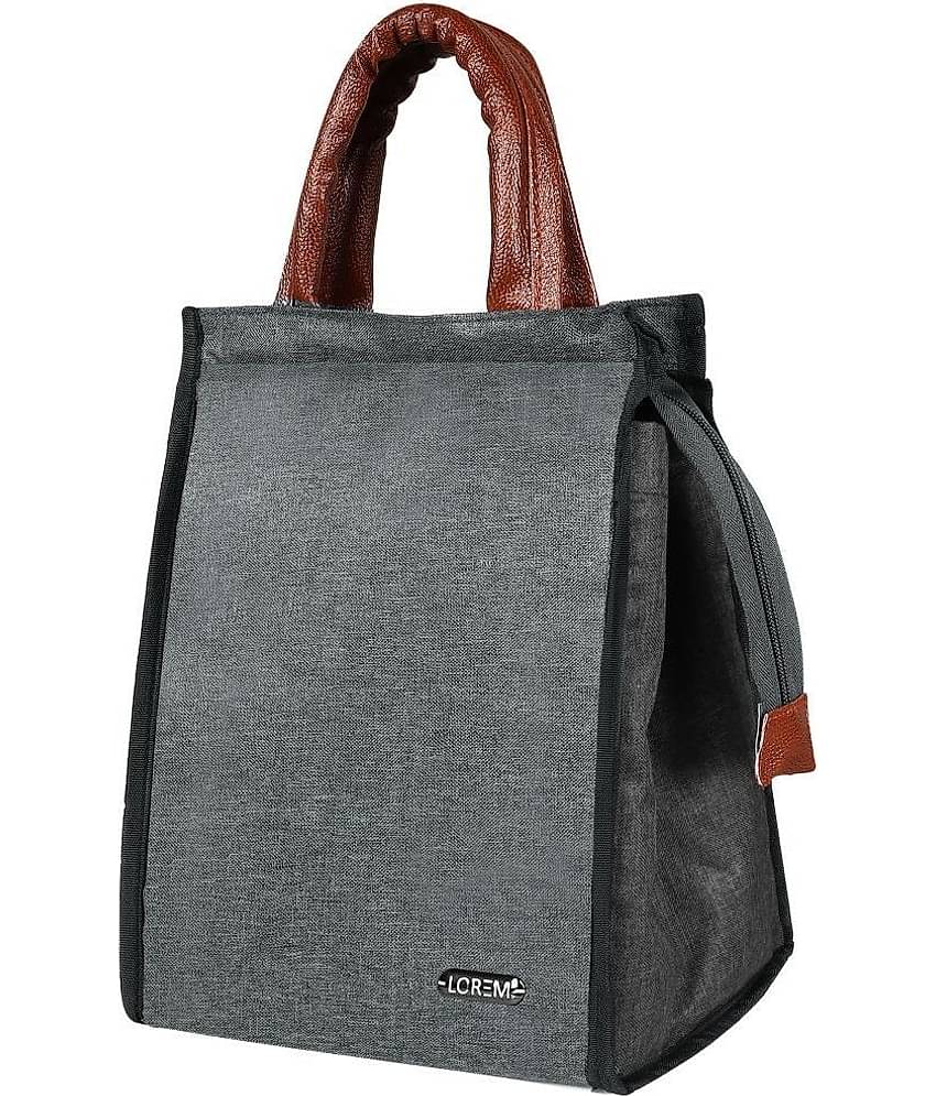 Lorem Black Lunch Bags ( 1 Pc )