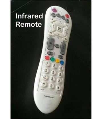 EmmEmm High Quality IR DTH Remote Compatible with Videocon D2h Set Top Box