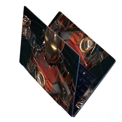 Full Body Laptop Skin Stickers Decal Cover for All Models (Size 15.6 inch) Iron Man-3