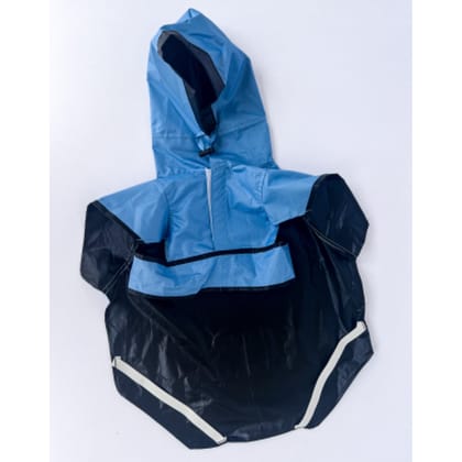 Pawgypets Raincoat for Dogs and Cats (Blue Lagoon) - 2XL