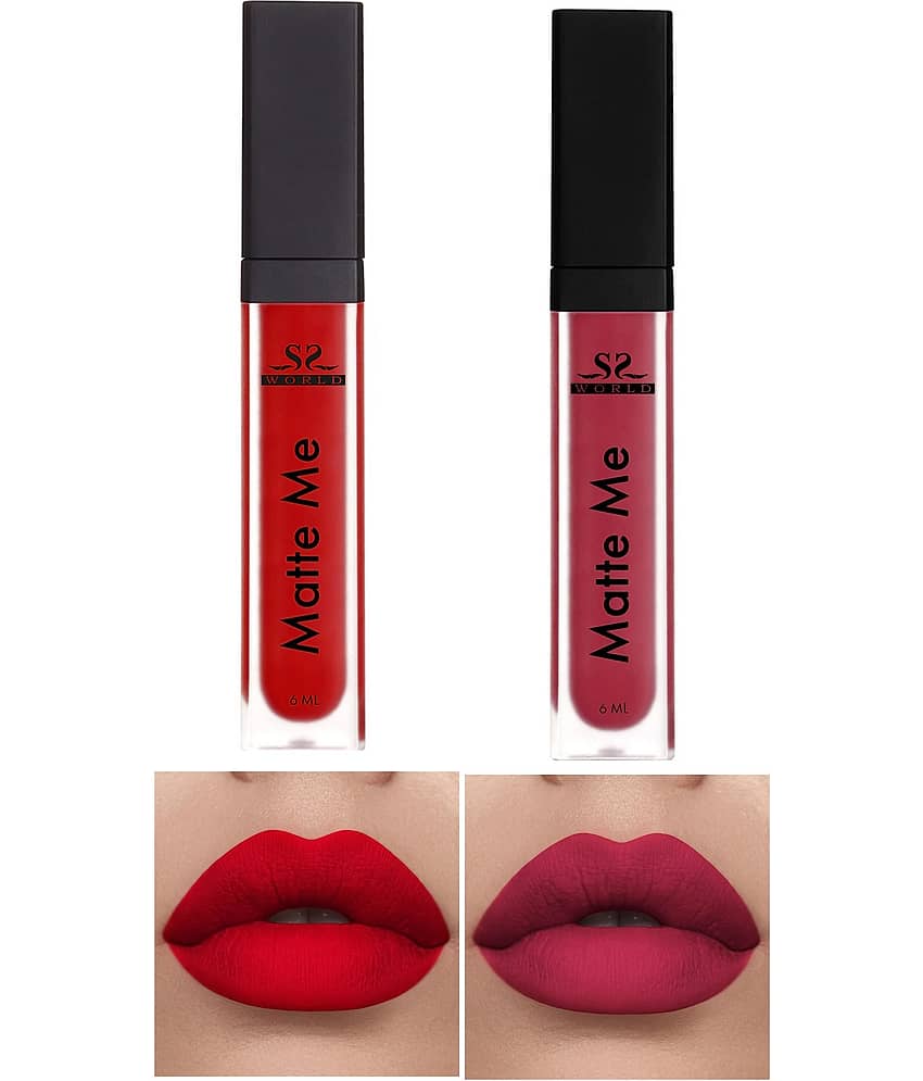 ssworld Apricot Matte Lipstick 8