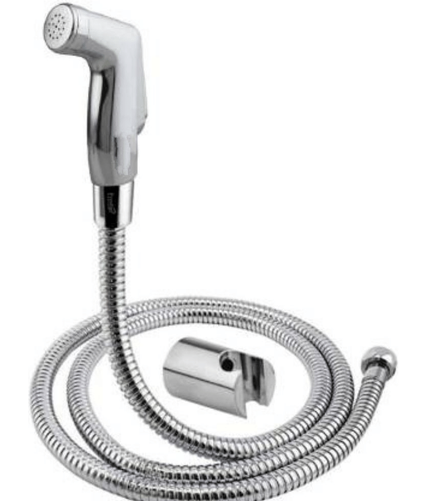 Bathfax Hindware Health Faucet with 1m Hose Pipe & Hook Plastic(ABS) Health Faucet (Water Sprayer)