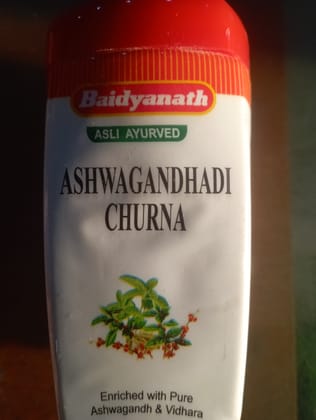 Baidyanath ashwagandhadi churna enriched with pure ashwagandh & vidhara