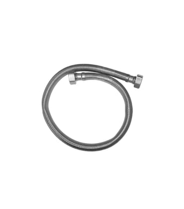 Braided SS 304 Flexible Connection Pipe (600mm) With S.S. 304 Nuts