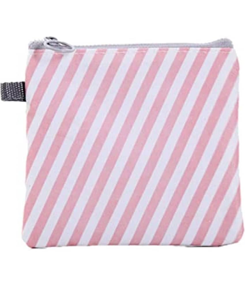 House Of Quirk Pink Sanitary Napkin Storage Bag