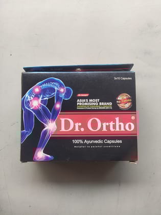 Dr. ortho 100% ayurvedic capsules 
