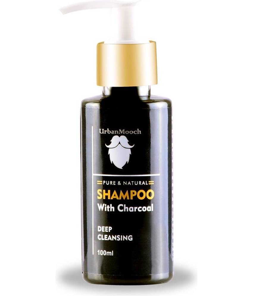 UrbanMooch Activated Charcoal Shampoo Anti Dandruff Shampoo + Conditioner 200 ml Pack of 2