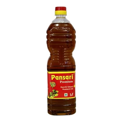 Pansari Kacchi Ghani Mustard Oil 1 L