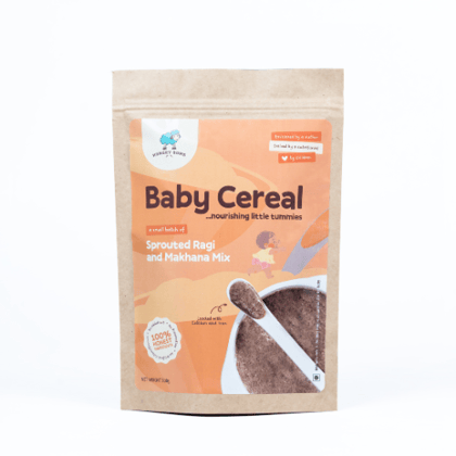 Hungry Bums Sprouted Ragi & Makhana Mix, 300 gm
