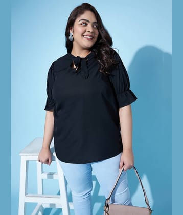 AUSTIVO Women's Viscose Regular Top ( Black )