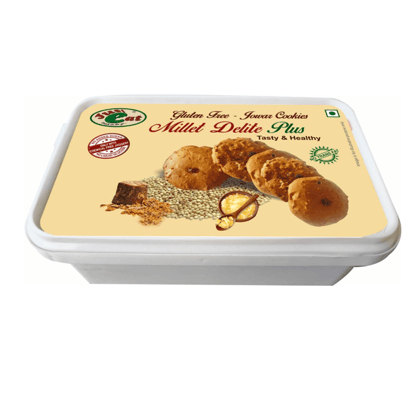 Just Eat Millet Delite Plus Cookies, 150 gm