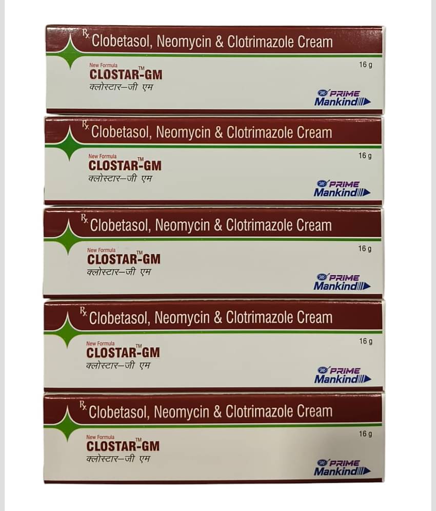Clostar Face Cream For All Skin Type, 16gm ( Pack of 5)