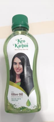 Keo karpin non sticky hair oil with olive oil natural vitamin E